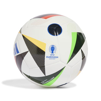 Pallone da calcio bianco con dettagli multicolore adidas UEFA EURO 2024, Brand, SKU a743500151, Immagine 0